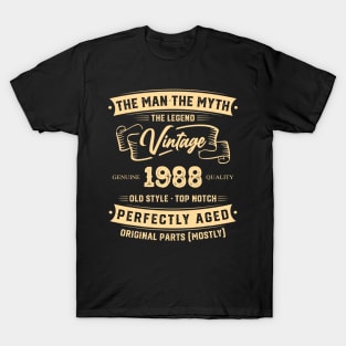 The Legend Vintage 1988 Perfectly Aged T-Shirt